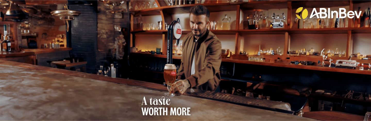 Stella Artois partnering with David Beckham on new “A Taste Worth More” campaign