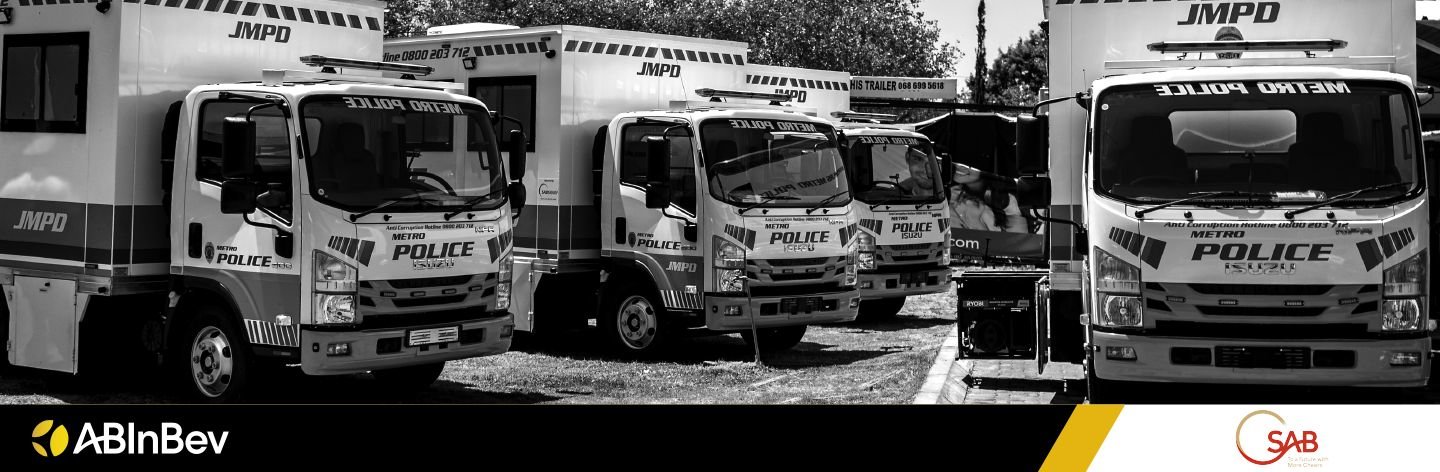 With support from South African Breweries, mobile alcohol evidence centers aim to improve road safety, combat drunk driving