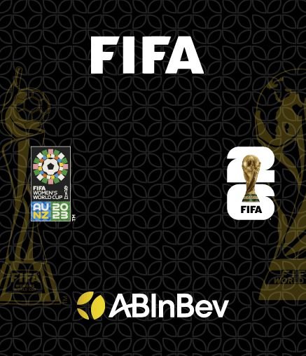 AB InBev is the official beer sponsor of FIFA Women’s World Cup 2023™ and FIFA World Cup 2026™