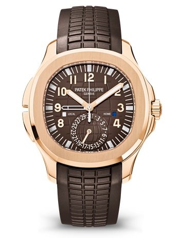 patek aquanaut travel time on wrist