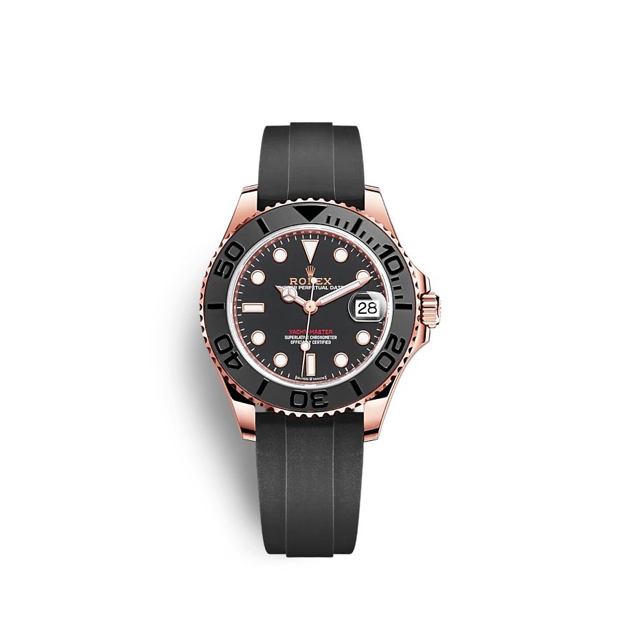 rolex yacht master case size