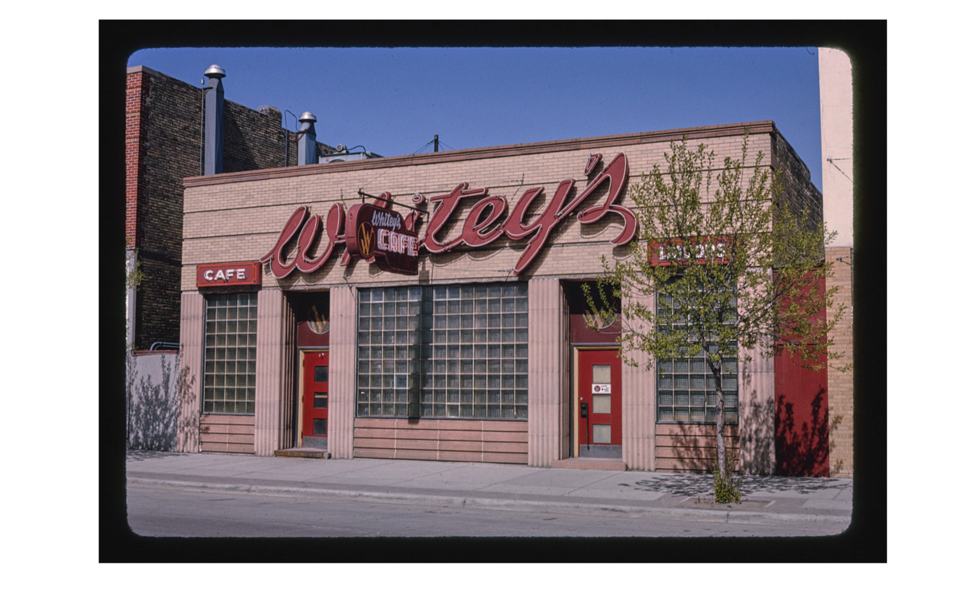 Whitey’s Wonderbar, pictured here, was a popular speakeasy during prohibition.