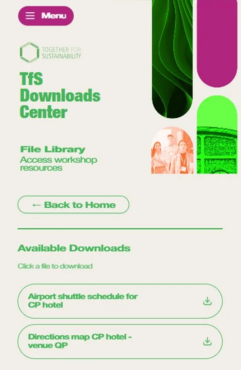 Event app feature