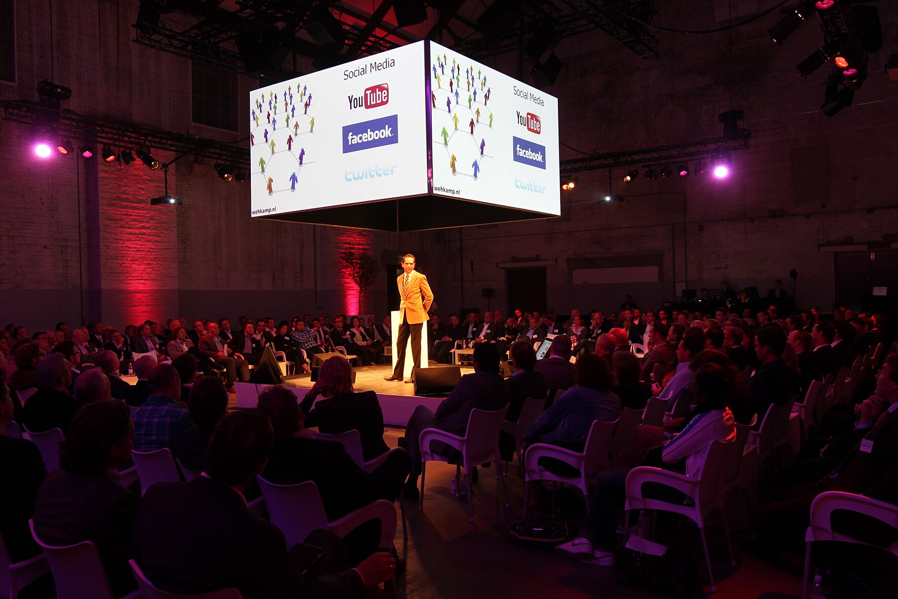 M.Ridderhof - professioneel event met technische ondersteuning