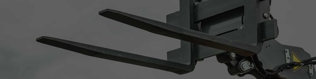 A set of telehandler forks
