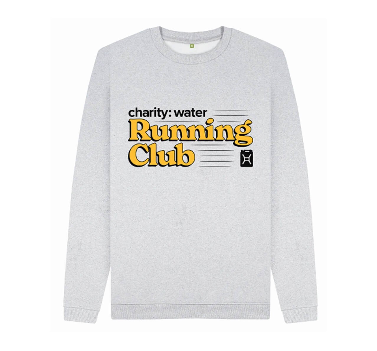charity: water Running Club shirt