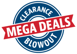 Clearance Blowout Mega Deals logo