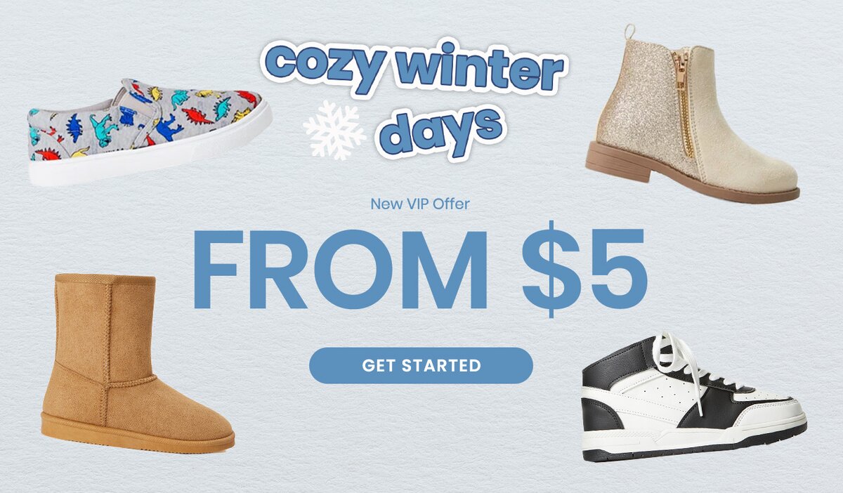 New VIP Offer - All Shoes from $5