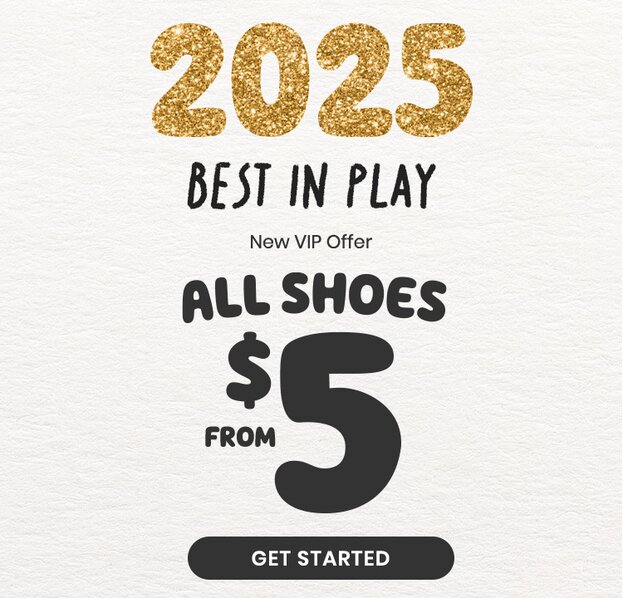 New VIP Offer - All Shoes from $5