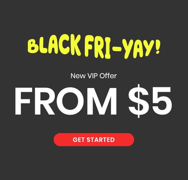 New VIP Offer - All Shoes from $5