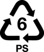 6 PS Recycling Symbol