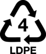 4 LDPE Recycling Symbol