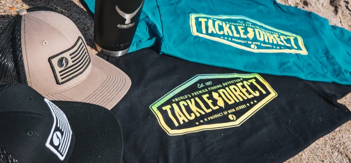 TackleDirect shirts and hats