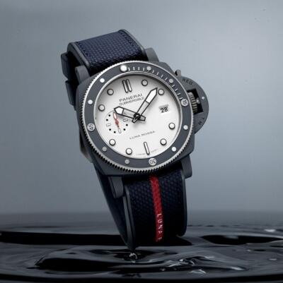 Relógio Panerai Submersible Quarantaquattro Luna Rossa TI-Ceramitech 44mm - PAM01543