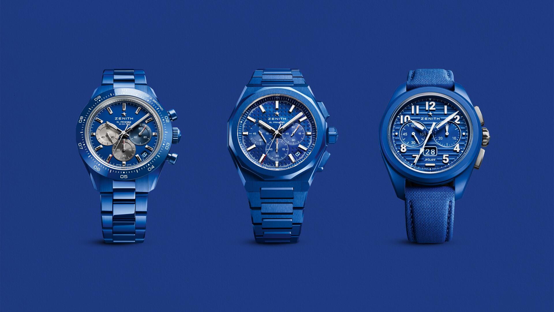 Zenith 160 Anos – Blue Ceramic Chronograph Trilogy