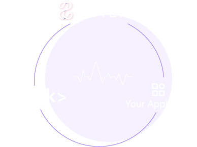 Image depicting Splunk 2steps and your application working together