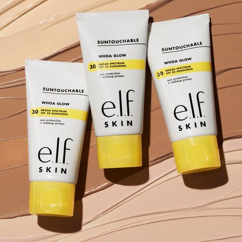 e.l.f. SKIN's Suntouchable Whoa Glow SPF 30 shades