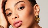 Model with full glam makeup look
