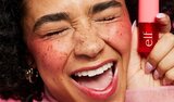 Model Applying Skin Tint