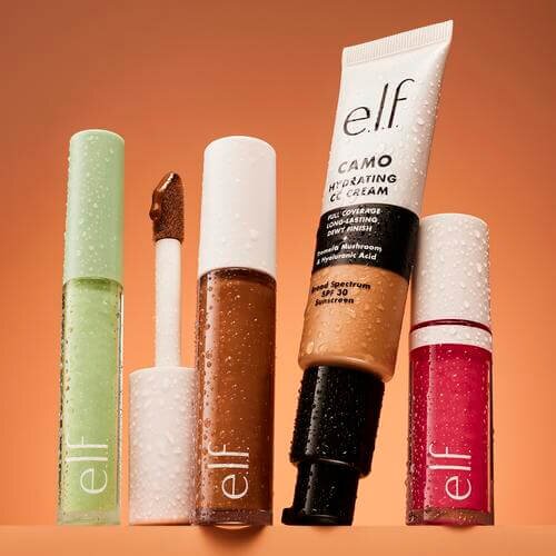 Group Shot of e.l.f Products
