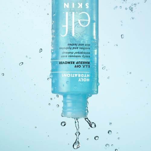 Bi-phase liquid makeup remover