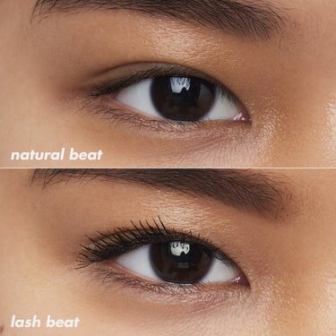 Before and After of Lash Beats Mascara on Model