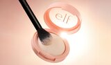 Powder highlight and powder highlighter makeup brush