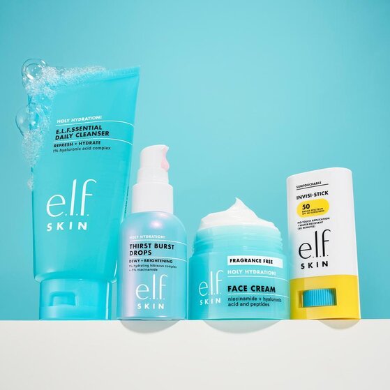 Skincare Routine using e.l.f Products