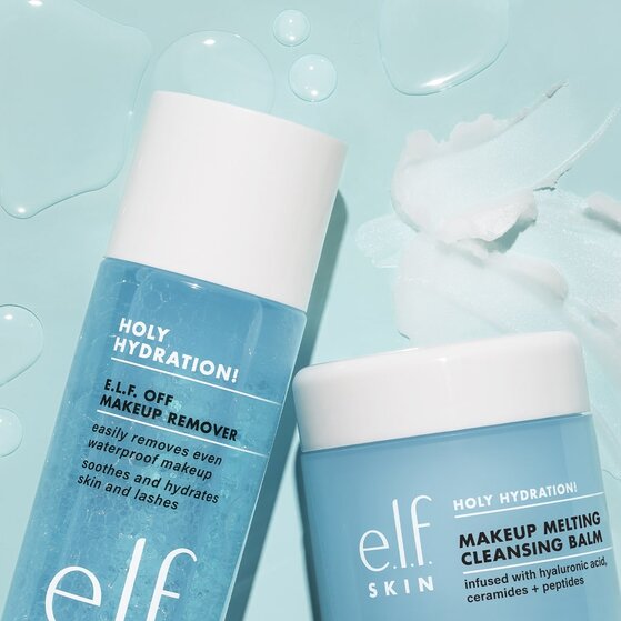 e.l.f. SKIN liquid makeup remover and cleansing balm