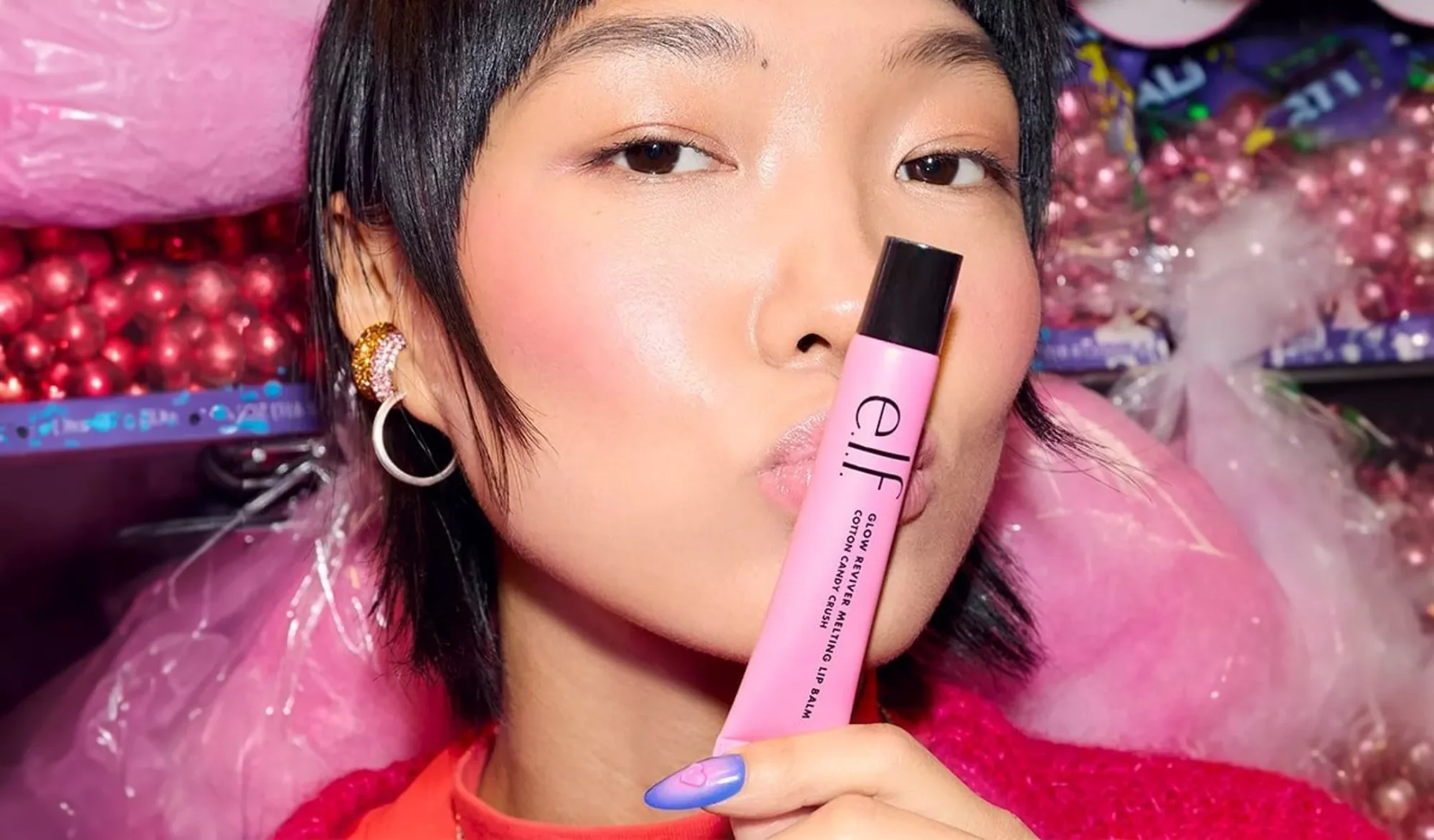 Different Concealer Shades And Model Applying Concealer
