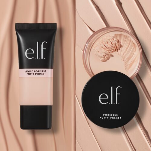 e.l.f. Cosmetics liquid poreless putty primer and poreless putty primer 