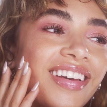 Model Wearing Cloud Skin Makeup
