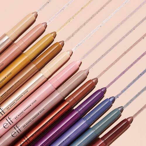 e.l.f. Cosmetics No Budge Shadow Stick shades