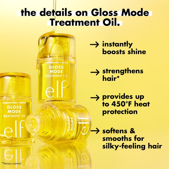 The details and benefits of gloss mode treatment oil