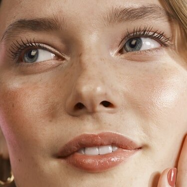 Model Wearing Makeup