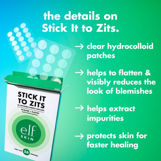 The Details About e.l.f. Stick It To Zits Pimple Patches