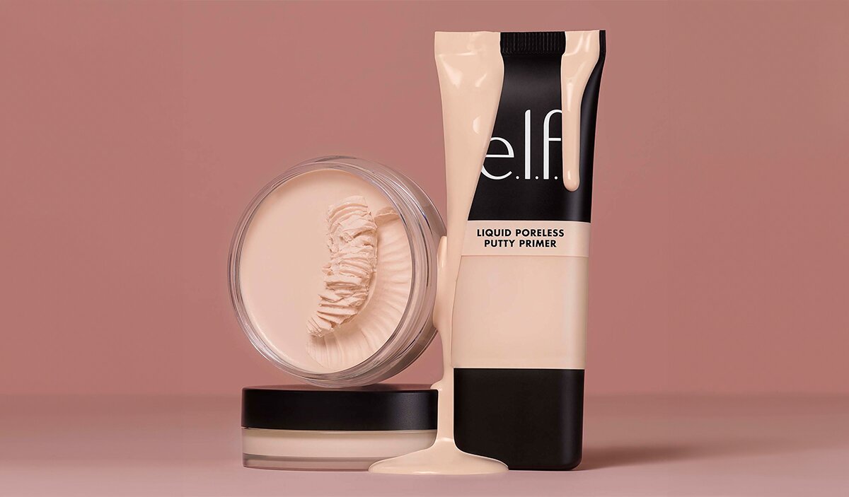 Different Concealer Shades And Model Applying Concealer