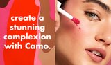 Model Applying Skin Tint