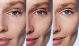 Model Applying Skin Tint
