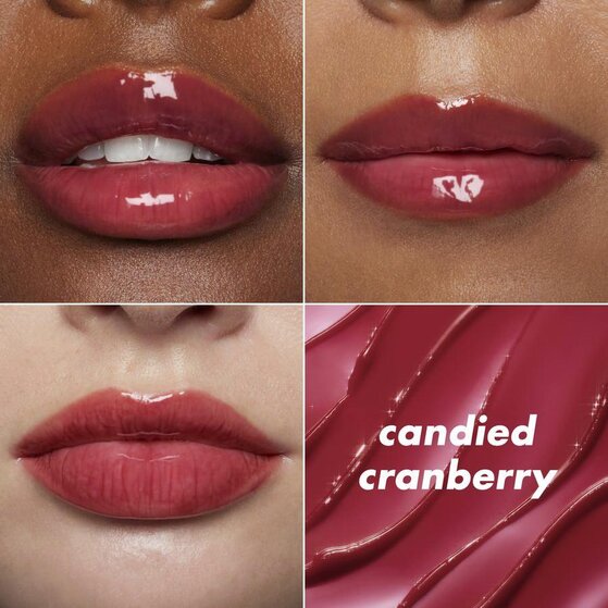 Glow Reviver Melting Lip Balm - Candied Cranberry on all Skin Tones