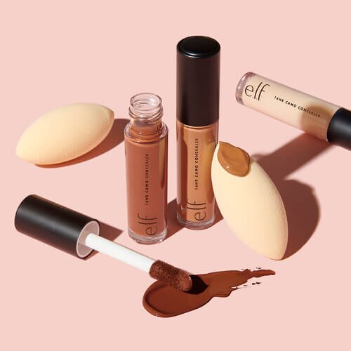 Concealer makeup with Camo Concealer Under Eye Makeup Sponge