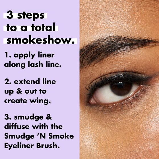 3 steps on how to do a smokey eye makeup look