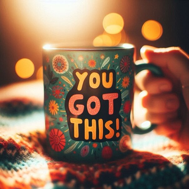 motivational mug design