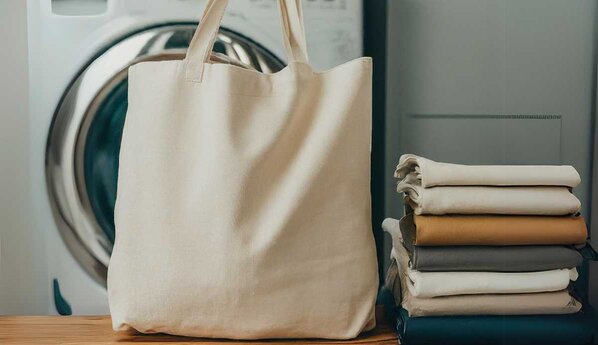 how to clean and wash tote bags