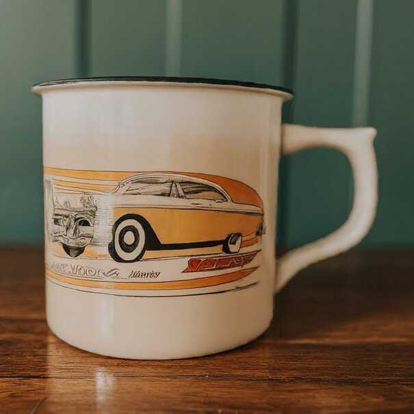 retro mug