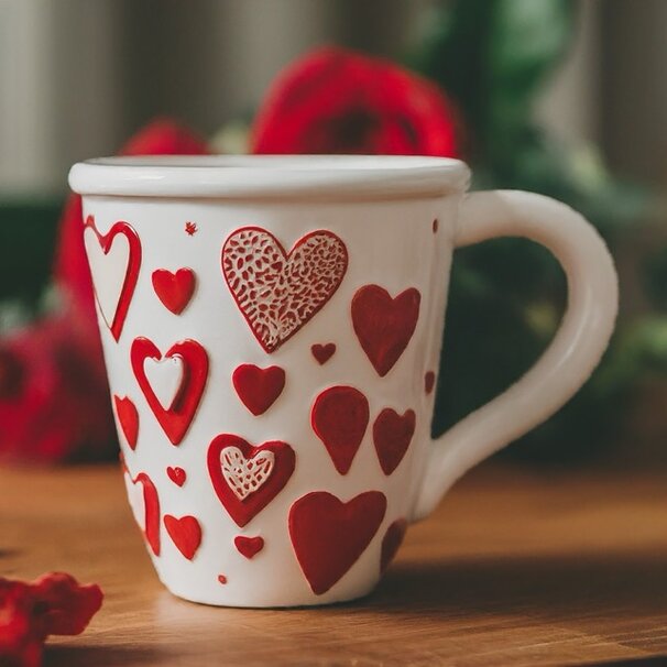 valentines day mug design