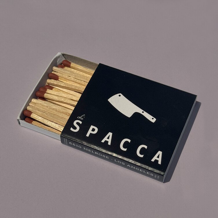 Custom Printed Matches Templi Thin Rivera