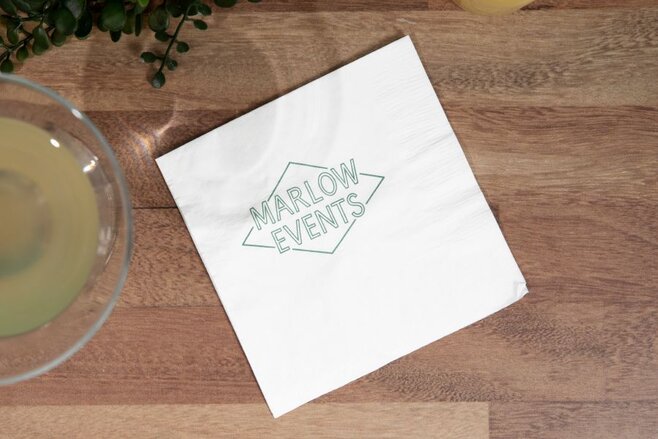 custom cocktail napkin