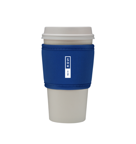 javasok iced coffee sleeve in bright pink