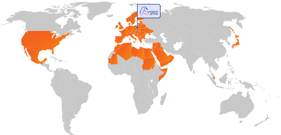 amitech group client location map